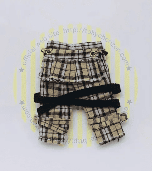 【TOKYO HORIZON】綁帶龐克長褲 / OB11 - 紀物書館+JiWu Bookstore