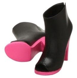 【Sekiguchi】露趾高跟短靴 膠鞋 / momoko 芭比 - 紀物書館+JiWu Bookstore