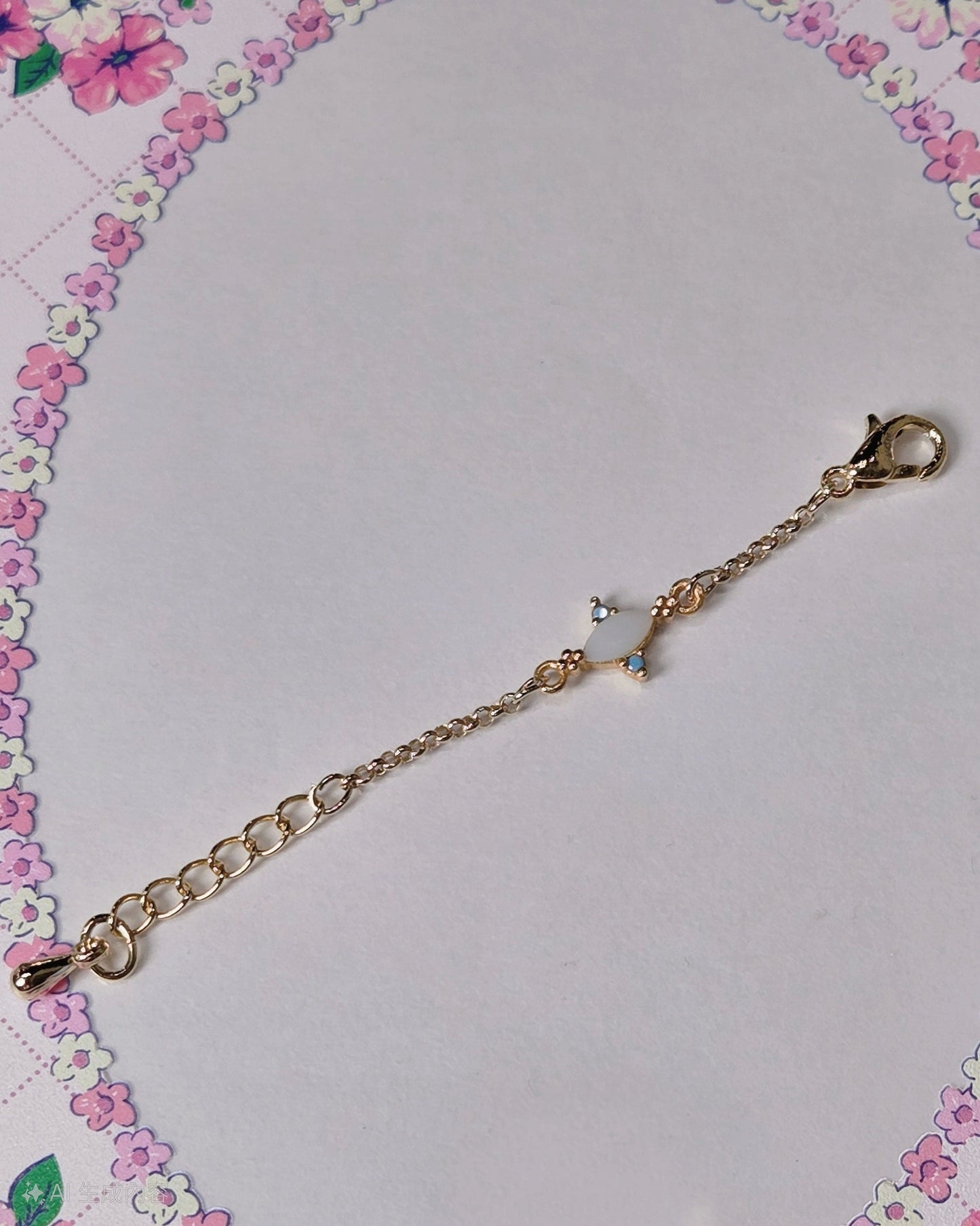 【紀物】1/6 項鍊 橢圓白石 / momoko Pureneemo Blythe - 紀物書館+JiWu Bookstore