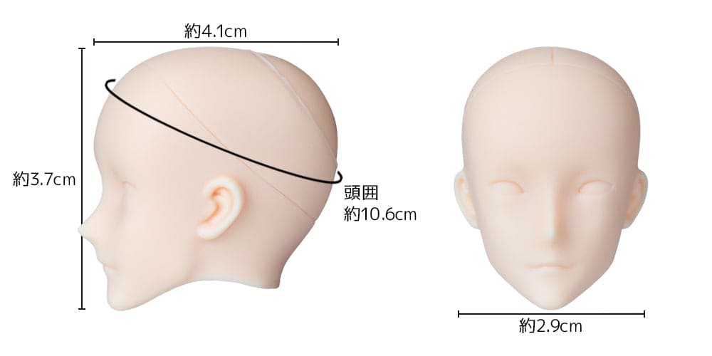 【OBITSU】OB30 30-03 單頭 / Obitsu 30 六分之一男子圖鑑 兵人 - 紀物書館+JiWu Bookstore