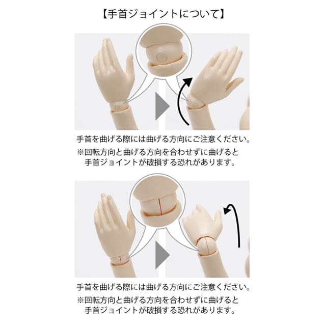 【AZONE】Q'z BODY 替換手型 / 珍妮 1/6 Blythe - 紀物書館+JiWu Bookstore