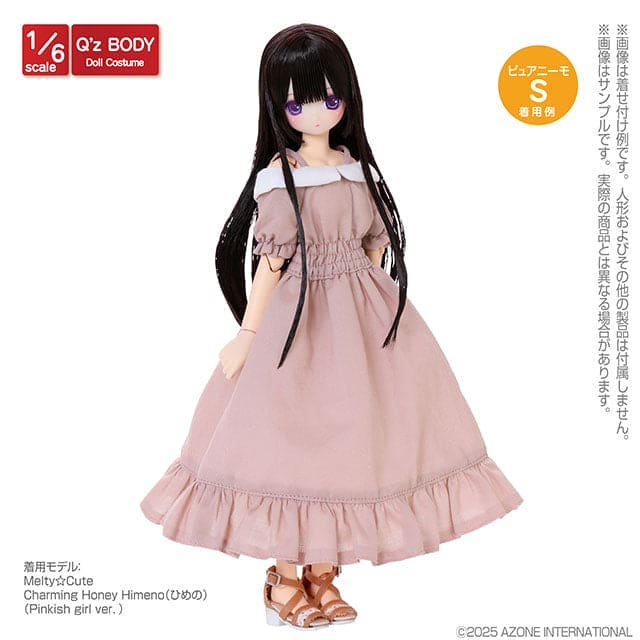 【AZONE】露肩洋裝 / Q'z Pureneemo - 紀物書館+JiWu Bookstore