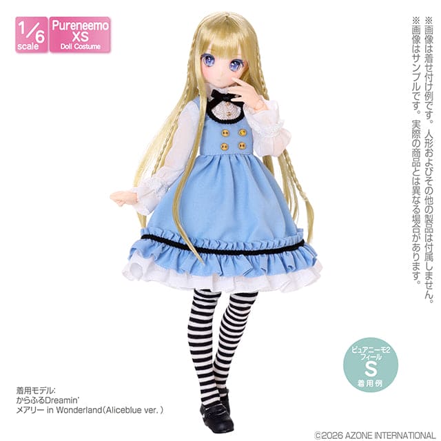 【AZONE】PNXS Lumière 洋裝 多色 / Pureneemo ruruko OB22 藍豆豆