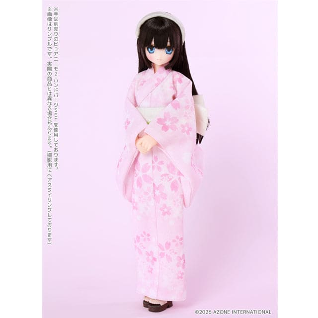 【AZONE】Sahra's a la Mode Sahra / Sweet Days 浴衣系列 黑髮 預購