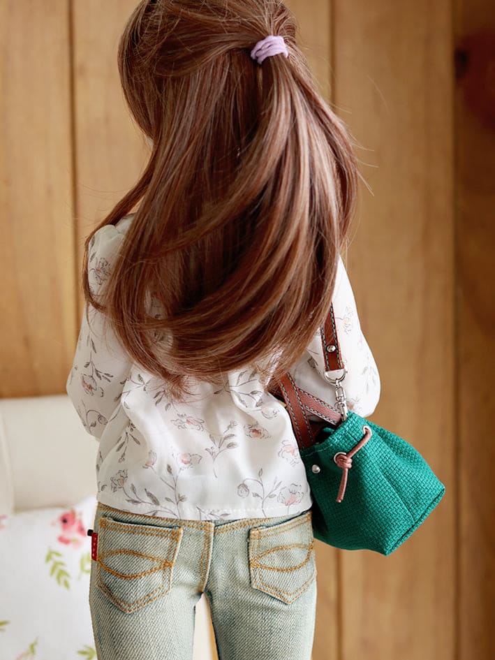 【1PinFun】兩用包 綠駝 / BJD 1/3 SD DD OB50 AZONE AZO2 AngelPhilia - 紀物書館+JiWu Bookstore