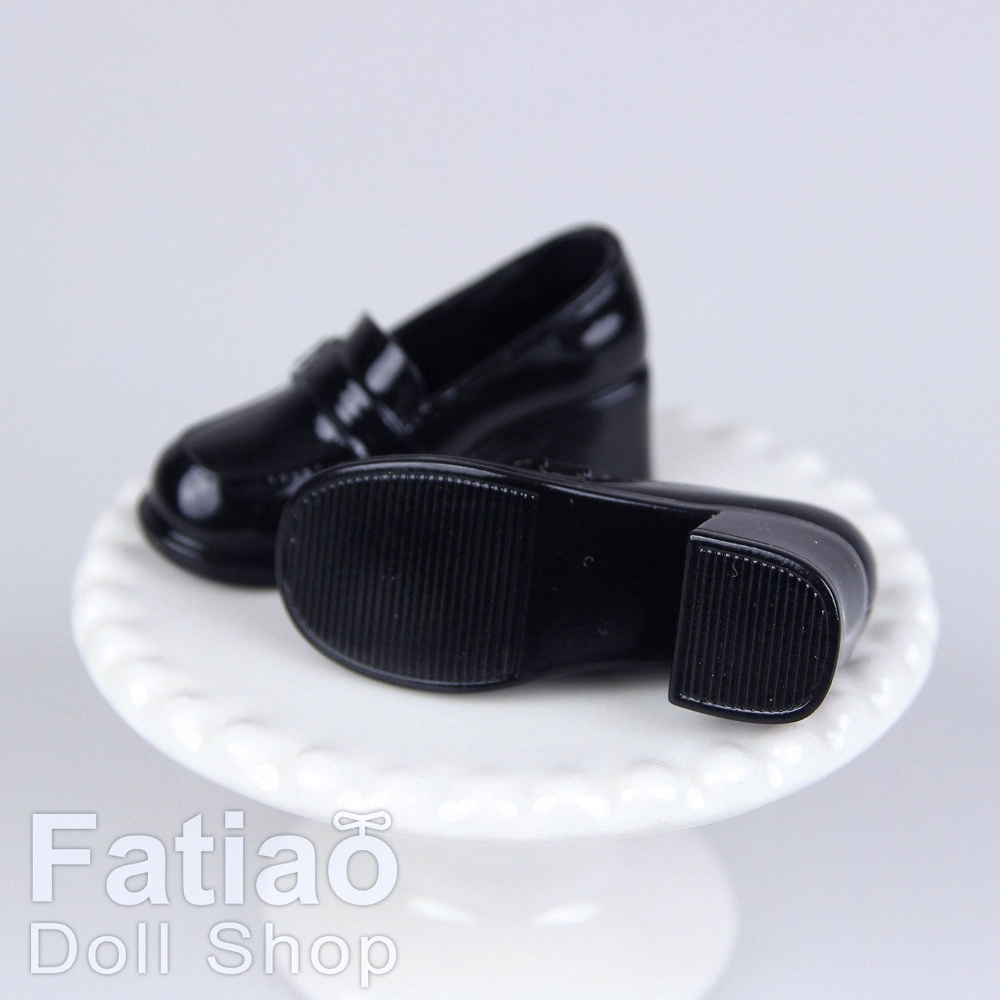 【Fatiao Doll Shop】環帶福樂皮鞋 多色 / 3.5cm 兵人 兵女 iMda2.7
