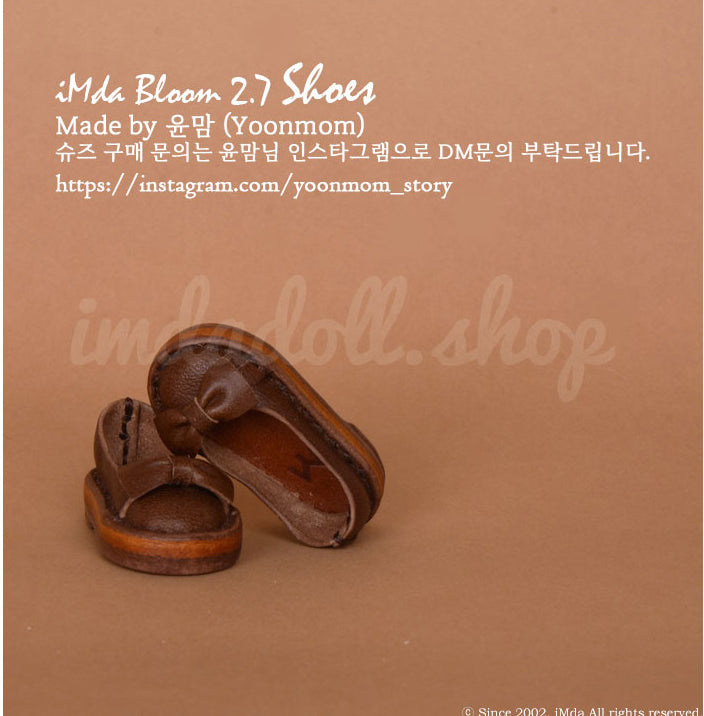 【Yoonmom】手工樂福皮鞋 預購 / iMda 2.7