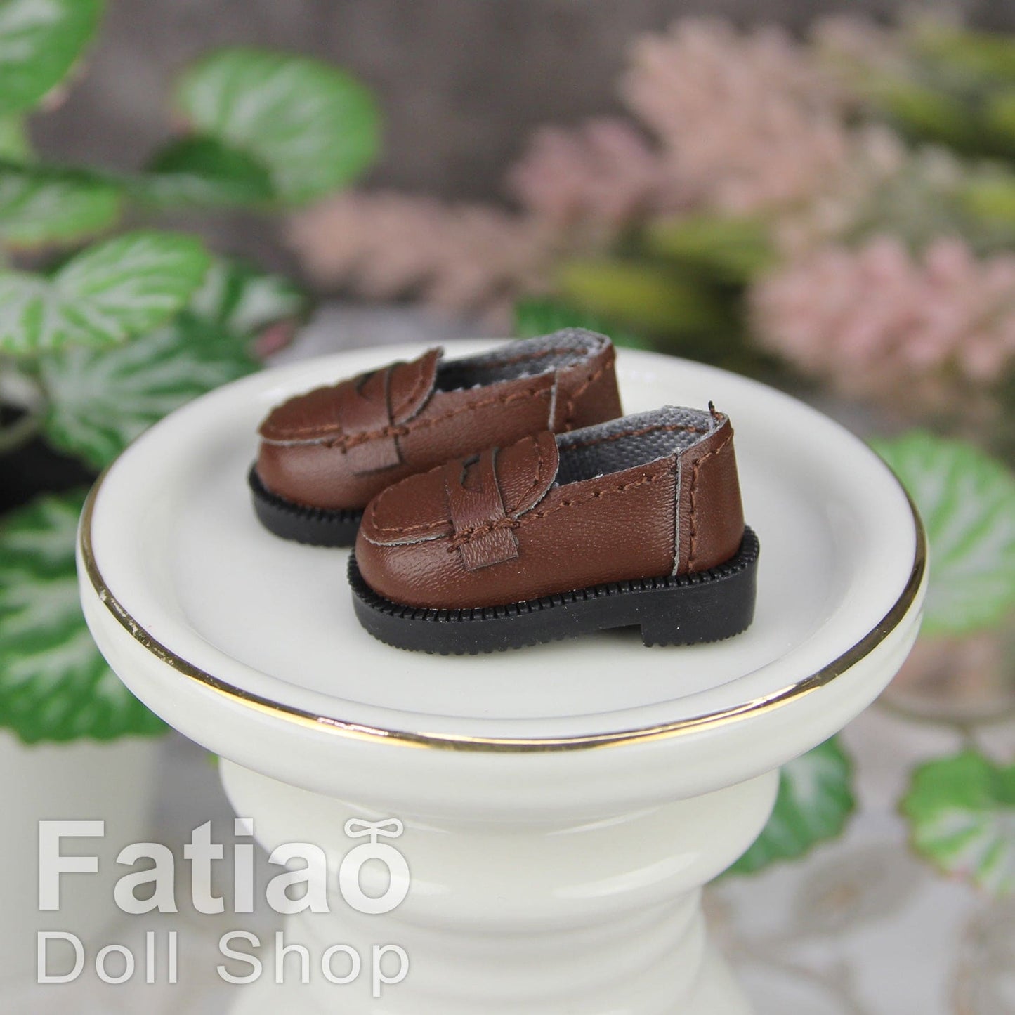 【Fatiao Doll Shop】學生皮鞋 多色 / BJD 8分 Azone PNXS PNS ruruko Picconeemo D體 - 紀物書館+JiWu Bookstore