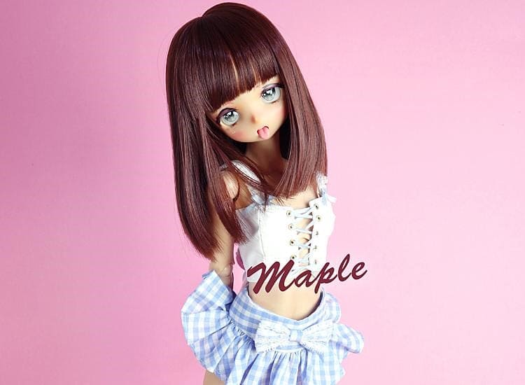 【Angel Philia】假髮 8-9吋 Natural Style 半長 現貨 & 預購 - 紀物書館+JiWu Bookstore