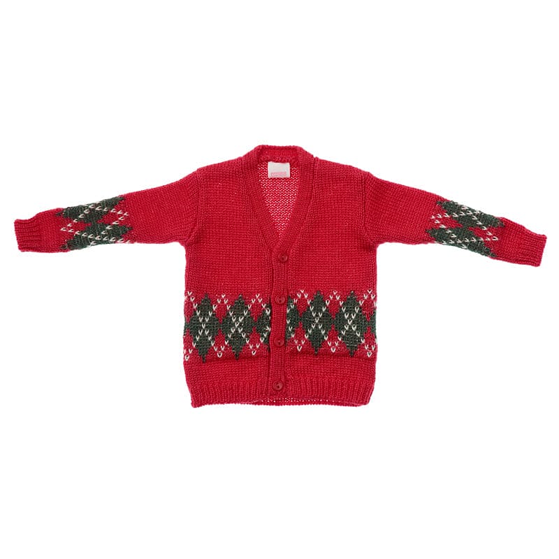 【PetWORKs】菱格紋針織罩衫 2色 / momoko 六分之一男子圖鑑 - 紀物書館+JiWu Bookstore