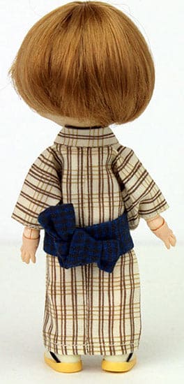 【PARABOX】和服套組 格紋 / OBITSU OB11 Azone Picconeemo SugarCups - 紀物書館+JiWu Bookstore