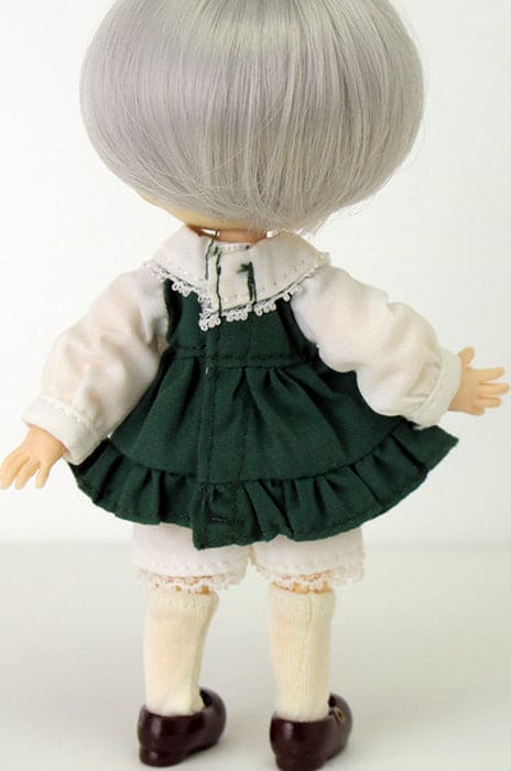 【PARABOX】墨綠洋裝 / OBITSU OB11 Azone Picconeemo SugarCups - 紀物書館+JiWu Bookstore