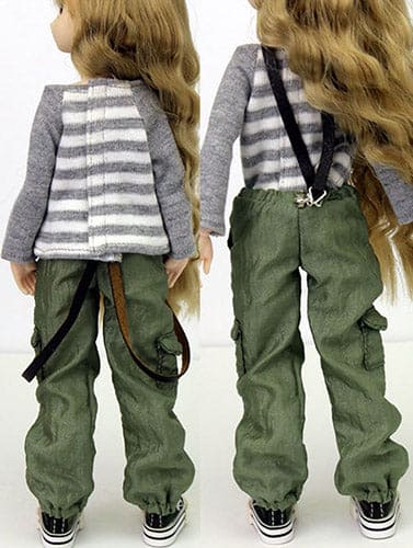 【PARABOX】工裝褲 / ruruko OB22 OB24 OB26 Azone Pureneemo - 紀物書館+JiWu Bookstore