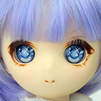 【PARABOX】卡通閃眼 壓克力娃眼 星星款 22mm / MDD Dollfie Dream 1/4 BJD