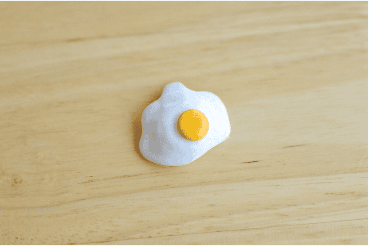 【GEPPETO FRIENDS】gfDolls 荷包蛋 頭飾配件 / 現貨 - 紀物書館+JiWu Bookstore