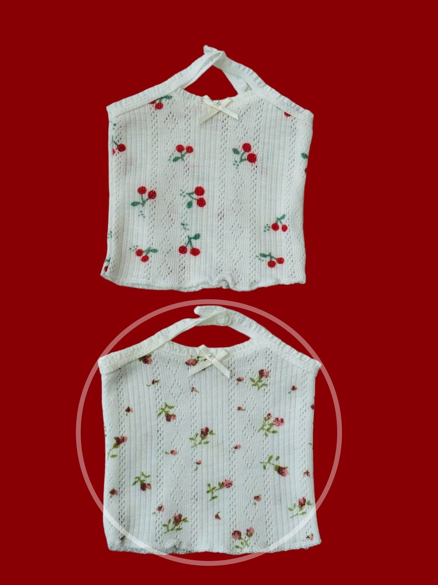 【Oshare Iikodo】薔薇密教 印花細肩帶上衣 多色 / Angel Philia DD DDdy - 紀物書館+JiWu Bookstore