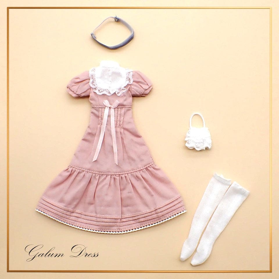【Licca Castle】Galum Collection 17 泡泡袖洋裝組 / 22cm Pureneemo OB22 ruruko