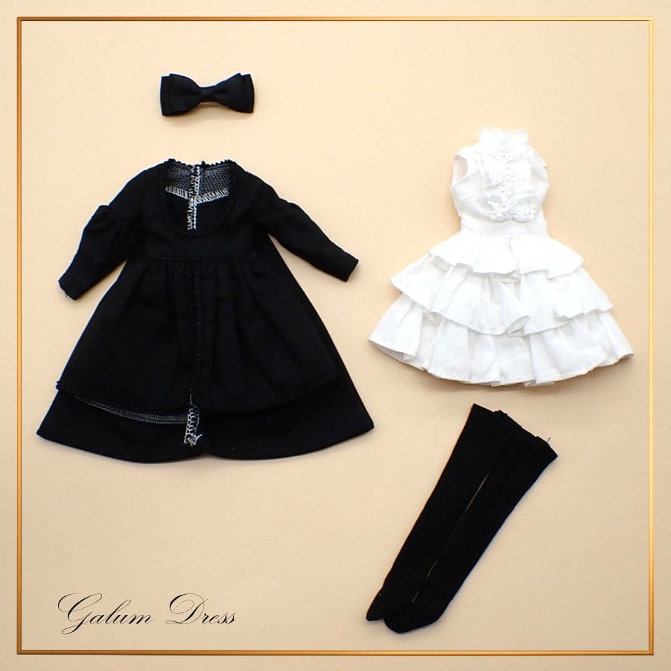 【Licca Castle】Galum Collection 22 前開襟洋裝組 / 22cm Pureneemo OB22 ruruko