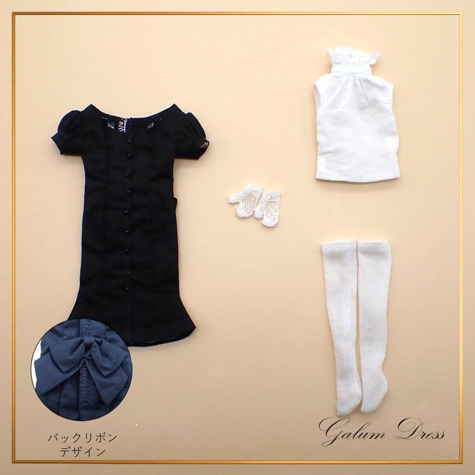 【Licca Castle】Galum Collection 28 魚尾洋裝套組 / 22cm Pureneemo OB22 ruruko momoko