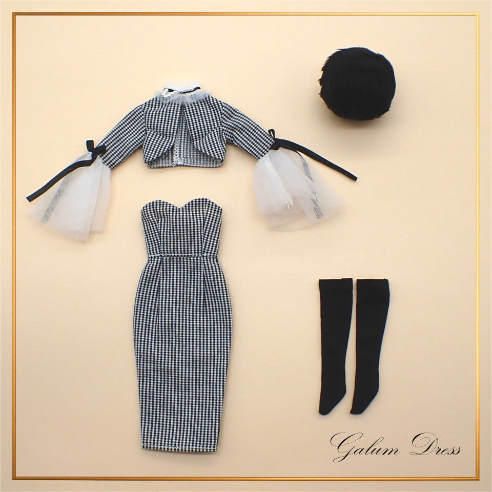 【Licca Castle】Galum Collection 29ND 短罩衫洋裝兩件組 / 27cm momoko MISAKI Jenny
