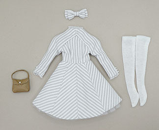 【Licca Castle】Galum Collection 9 條紋洋裝套組 預購 / 27cm momoko MISAKI Jenny