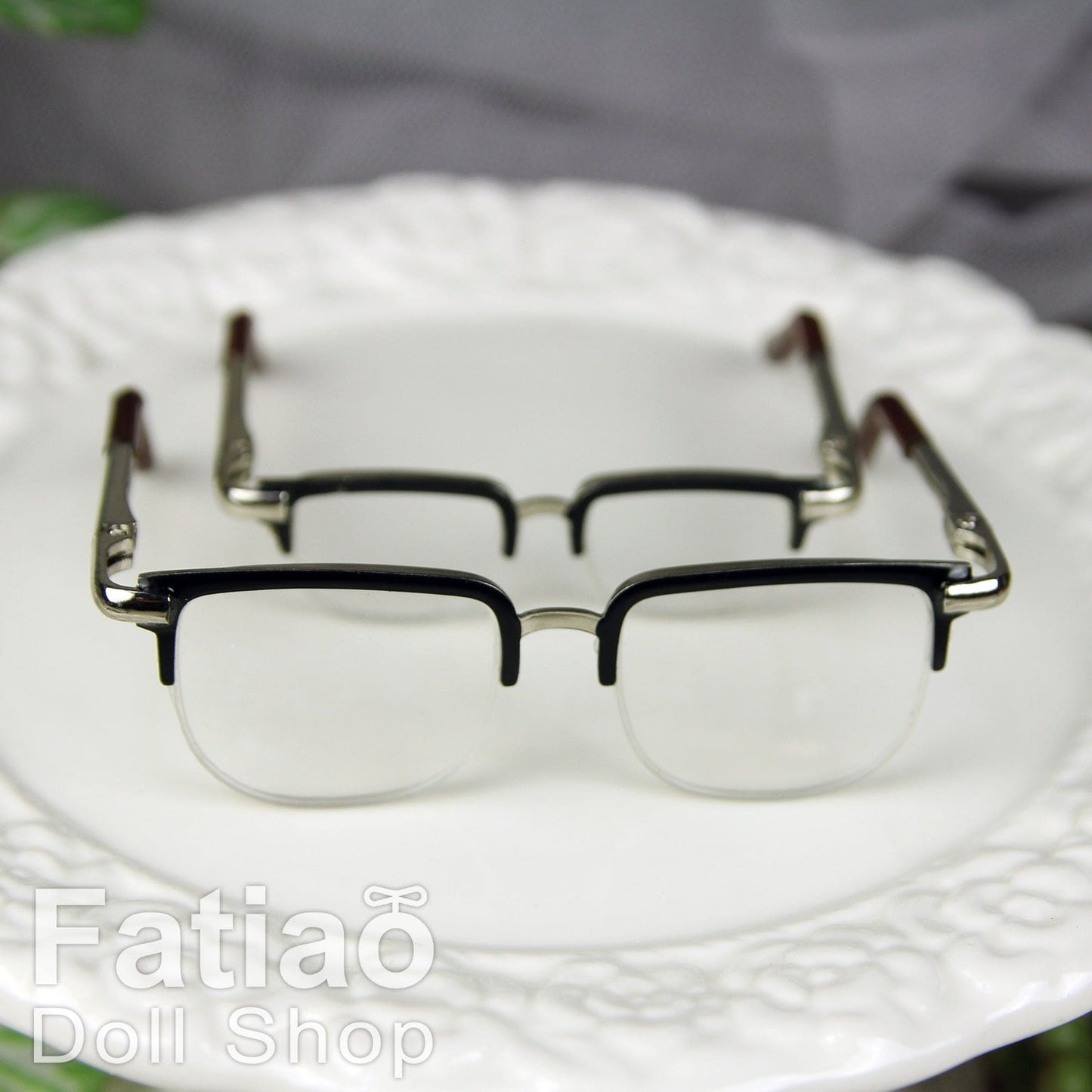 【Fataio Doll Shop】方圓無框眼鏡 N01 / BJD 3分 SD DD MDD
