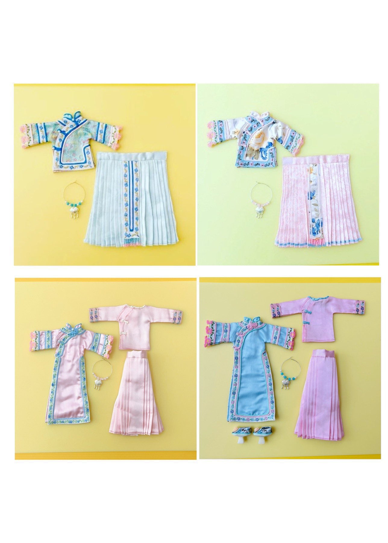 【TOKYO HORIZON】印花旗袍套組 / Prueneemo OB22 OB24 - 紀物書館+JiWu Bookstore