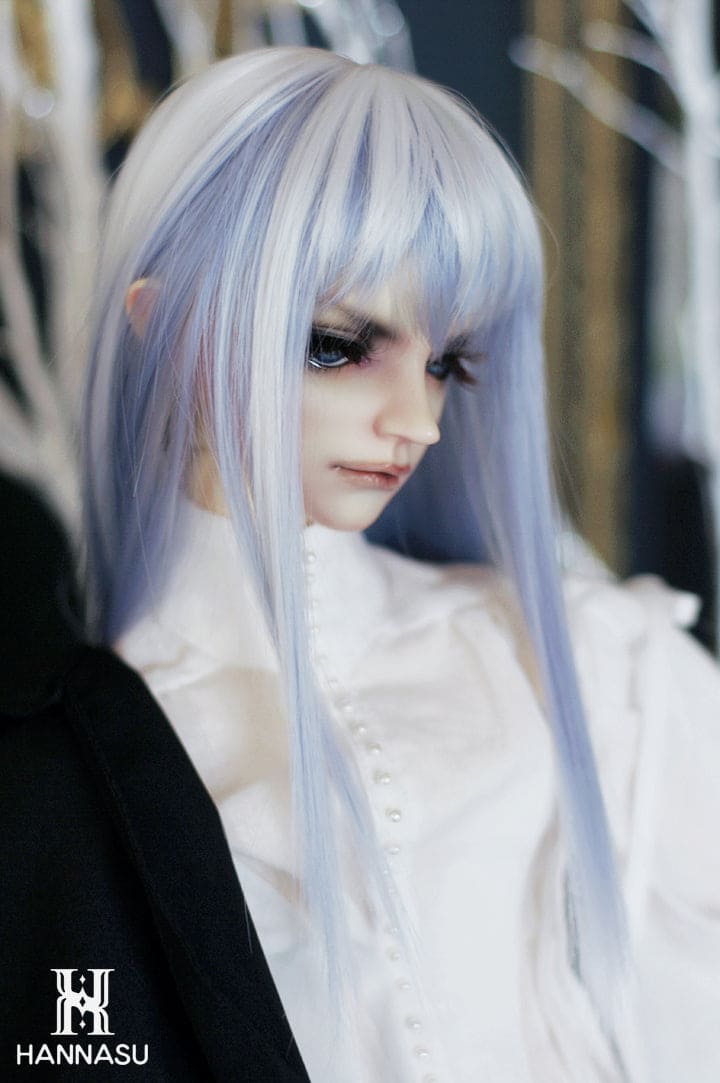 【HANNASU】HSW-1010 娃用假髮 多色 / 7~8吋 BJD AZO2 iMda3.0 1/4 - 紀物書館+JiWu Bookstore