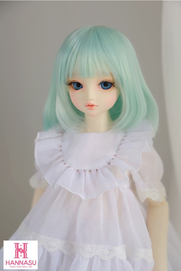 【HANNASU】HW-1075 娃用假髮 多色 / 8~9吋 BJD DD 3分 MDD - 紀物書館+JiWu Bookstore