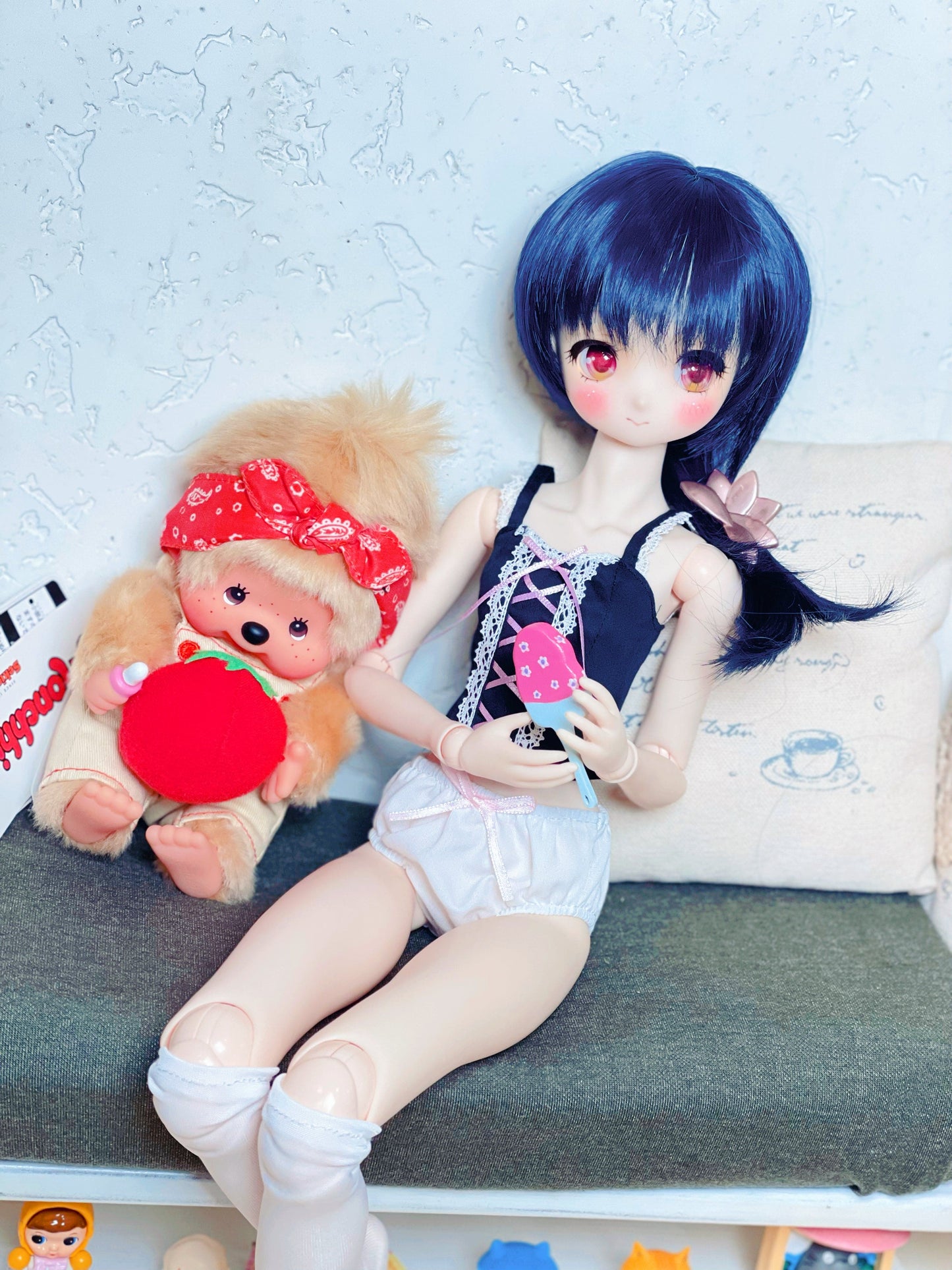 【紀物】鯊魚夾 蓮花 / BJD 3分 4分 Azone MDD DD AZO2 AngelPhilia - 紀物書館+JiWu Bookstore