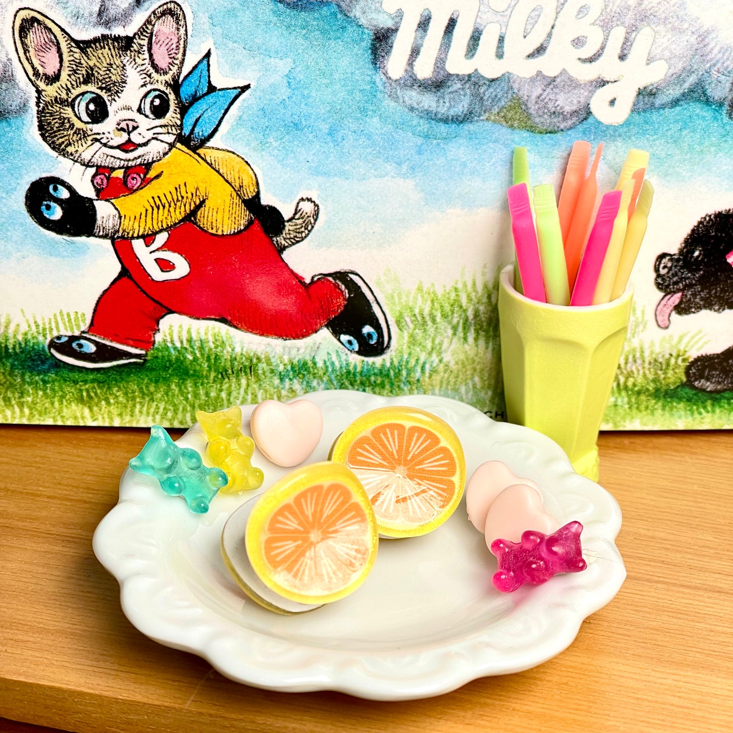 【紀物】鯊魚夾 柳橙 / BJD 3分 4分 Azone MDD DD AZO2 AngelPhilia - 紀物書館+JiWu Bookstore