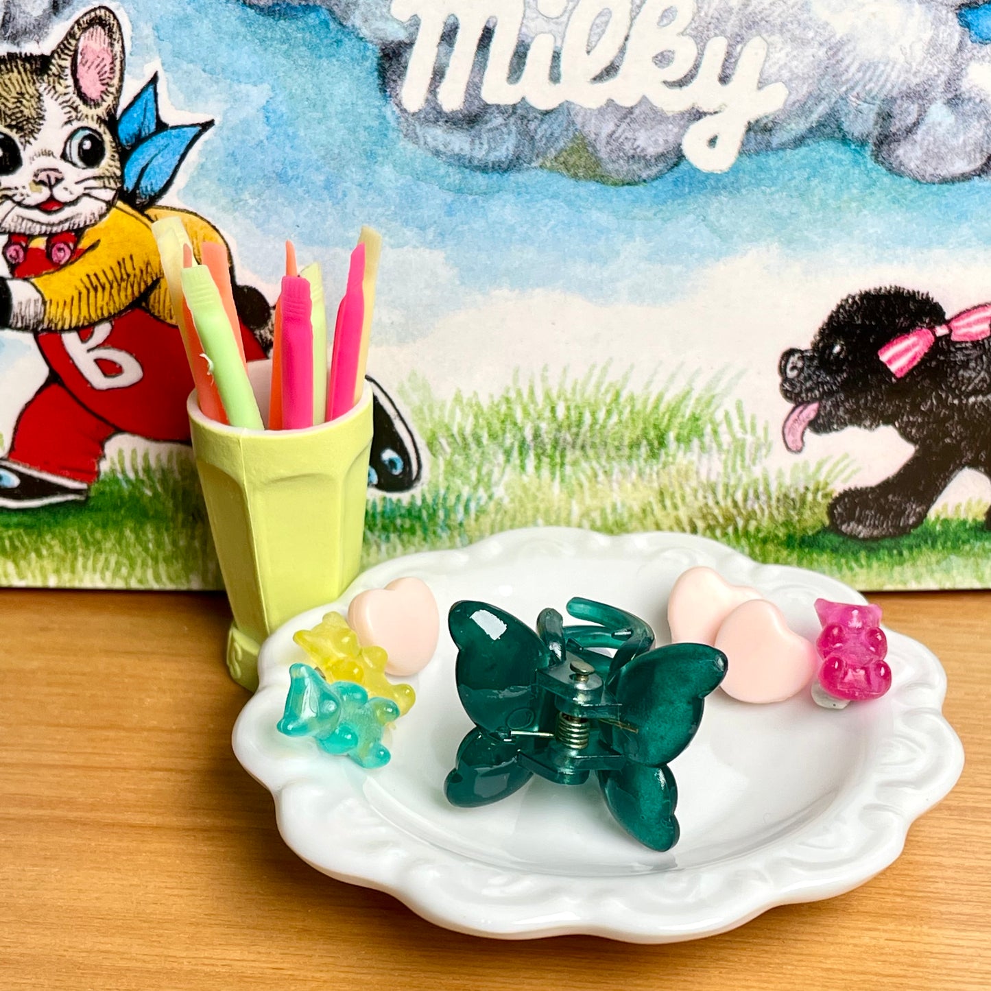 【紀物】鯊魚夾 蝴蝶 小 中 / BJD 3分 4分 Azone MDD DD AZO2 AngelPhilia - 紀物書館+JiWu Bookstore