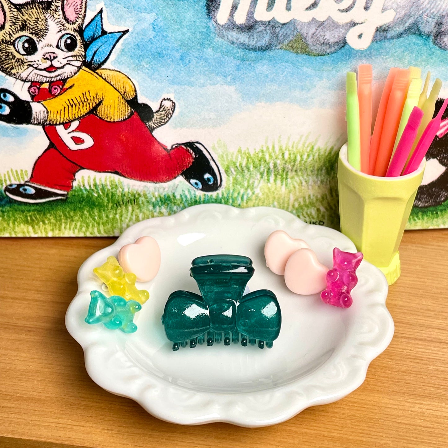 【紀物】鯊魚夾 蝴蝶結 / BJD 3分 4分 Azone MDD DD AZO2 AngelPhilia - 紀物書館+JiWu Bookstore