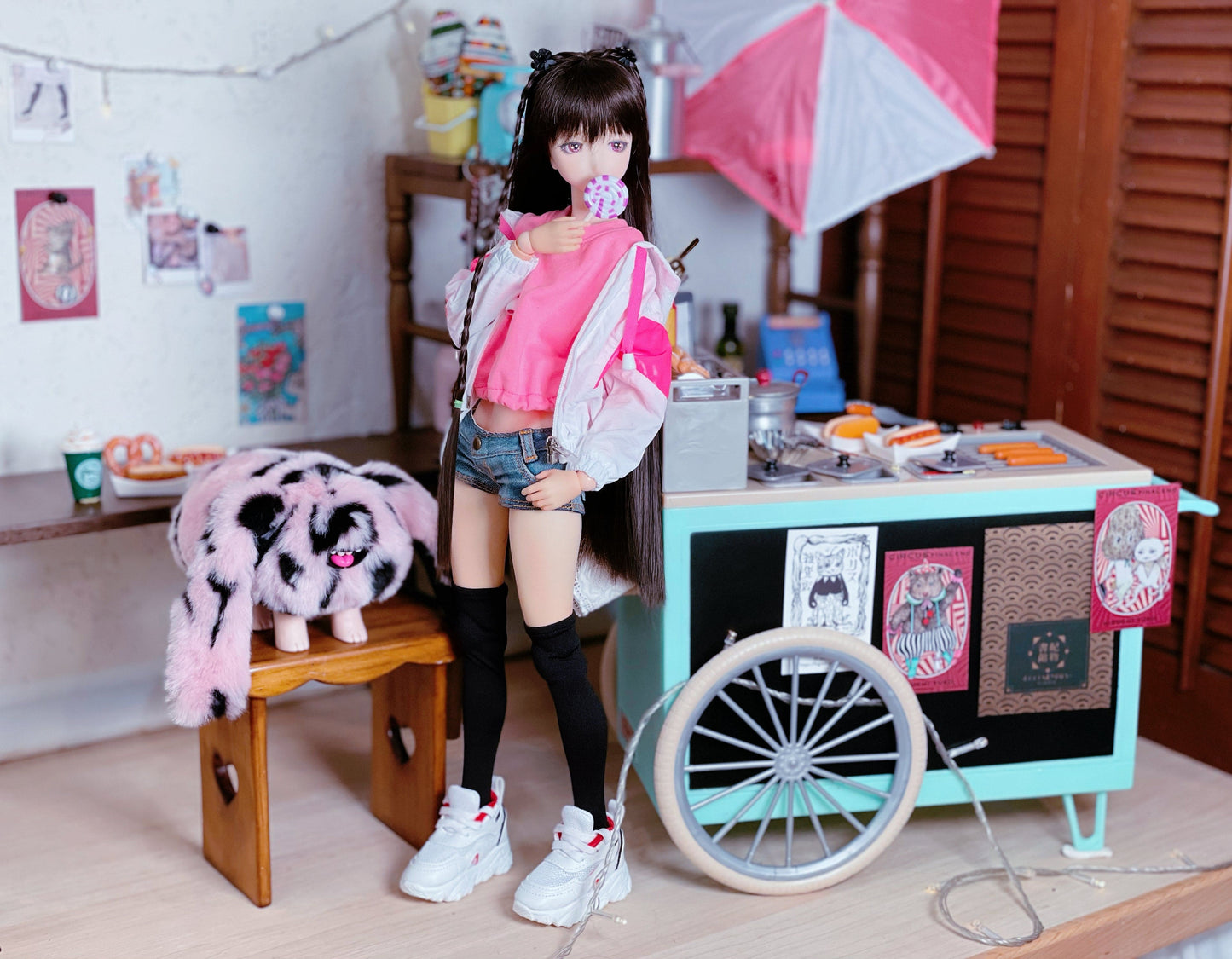 【Fatiao Doll Shop】運動鞋01 多色 / BJD 3分 SD DD Dollfie Dream - 紀物書館+JiWu Bookstore