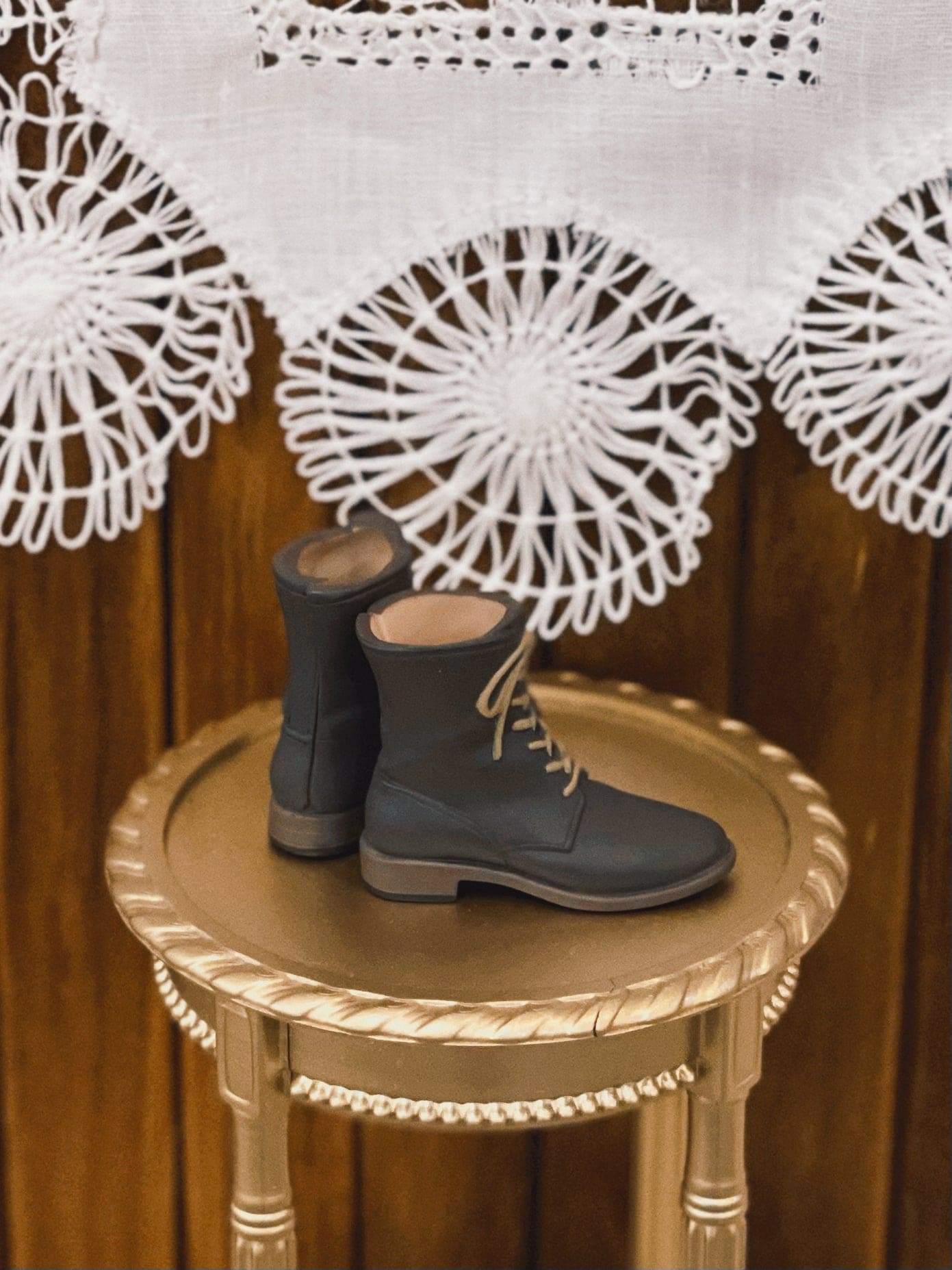 【Sekiguchi】綁帶短靴 膠鞋 / momoko ruruko 六分之一男子圖鑑 OB22 AZONE PNXS - 紀物書館+JiWu Bookstore