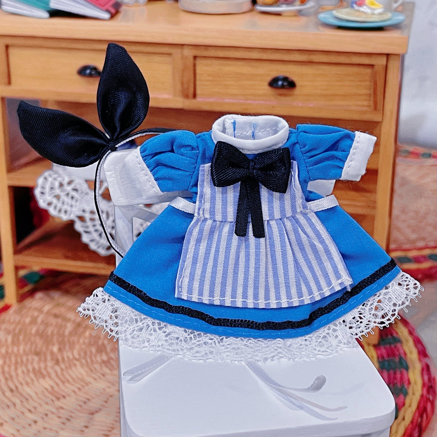 【PARABOX】愛麗絲洋裝套組 / OBITSU OB11 Azone Picconeemo SugarCups - 紀物書館+JiWu Bookstore