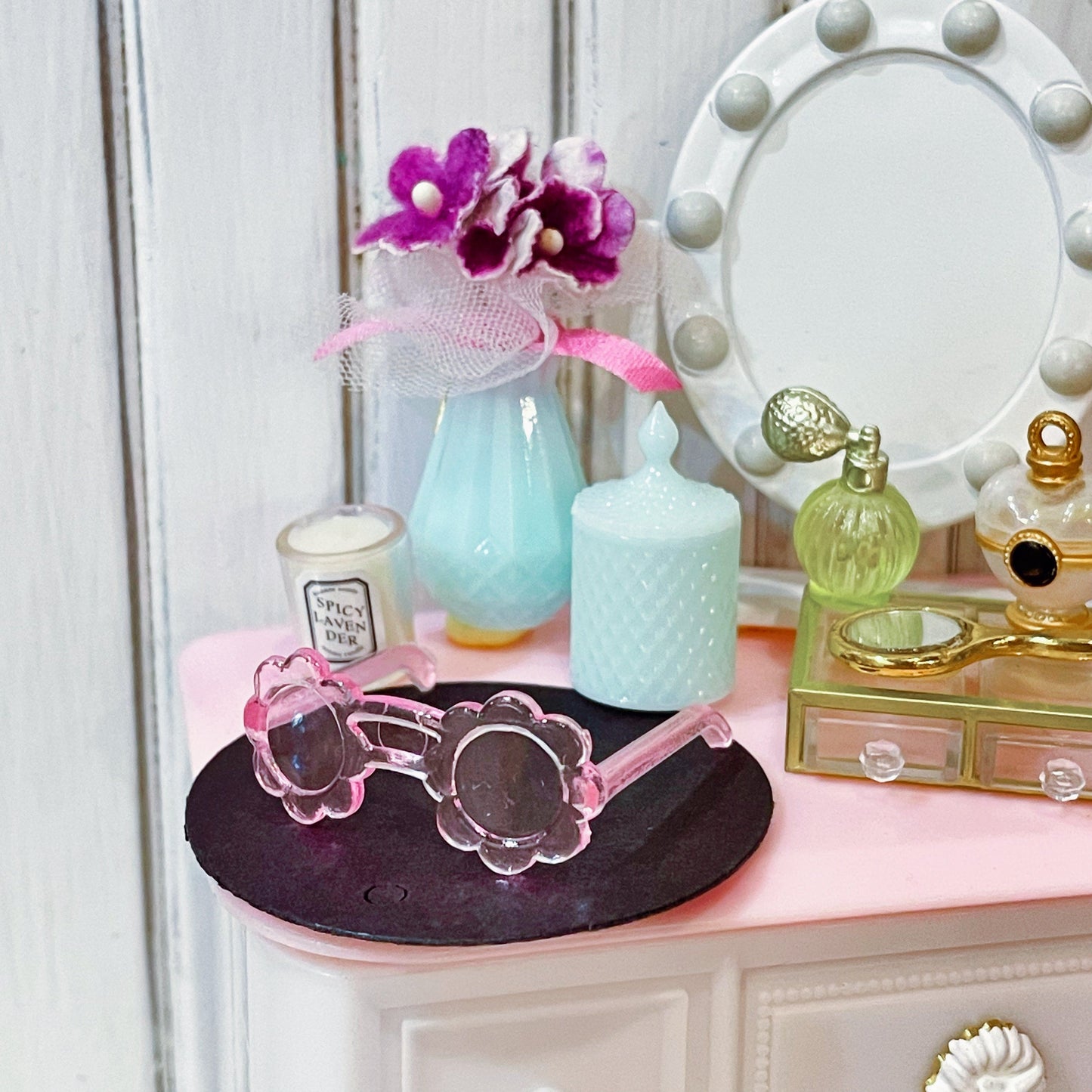 【紀物】彩色眼鏡 花 多色 / cocoriang 花池 復刻莉卡 momoko Azone kumukuku - 紀物書館+JiWu Bookstore