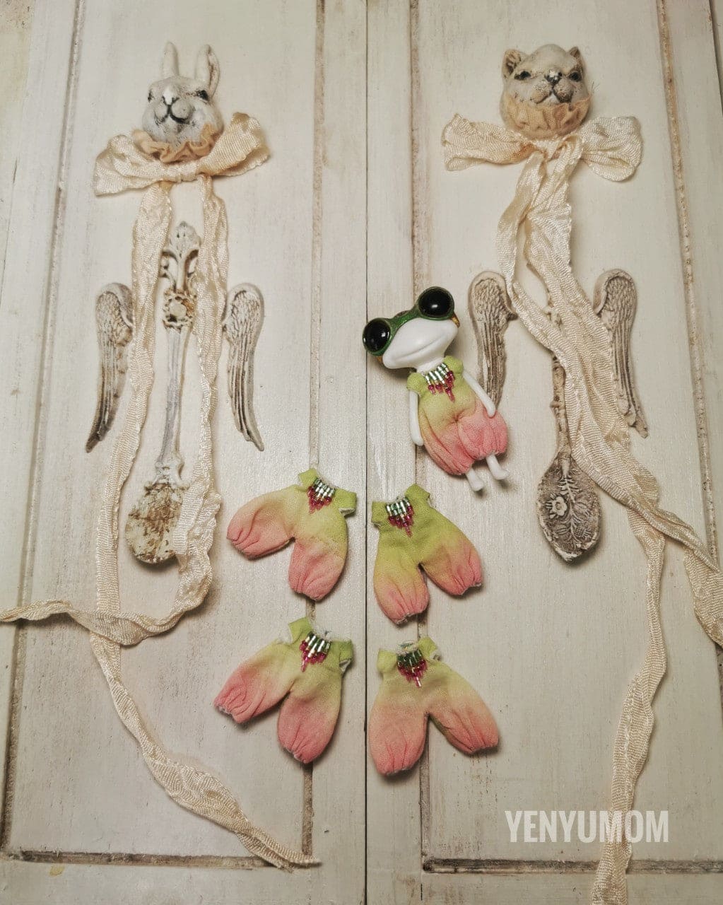 【Yenyumom】Gradient Rompers / Furtune Wanda Friends Wonder Frog