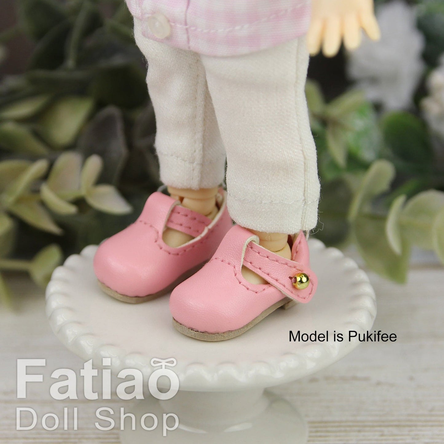 【Fatiao Doll Shop】基本款T字鞋 / OB22~OB26 AZONE PNXS~M iMda 1.7 - 紀物書館+JiWu Bookstore