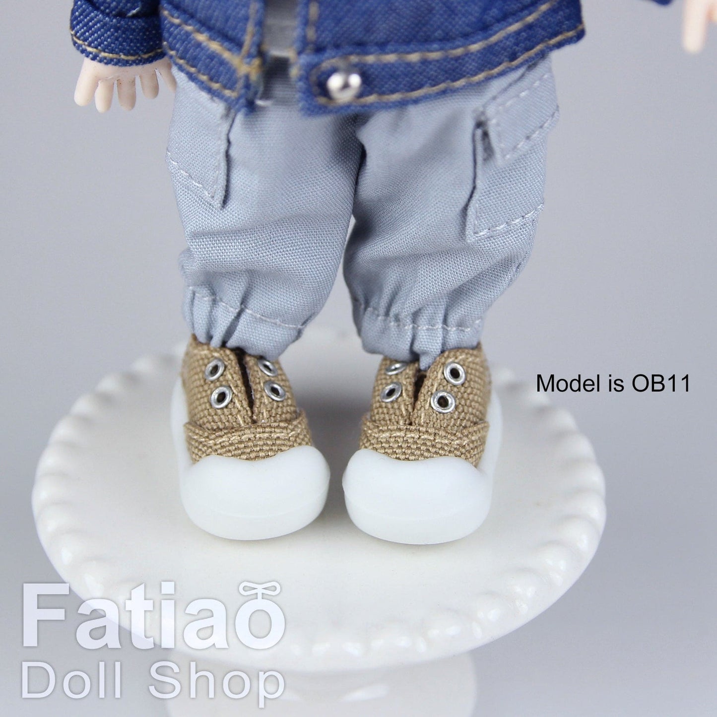 【Fatiao Doll Shop】Big-headed Canvas Shoes Multi-color / OB11 OBITSU NINIMAL Azone D Male