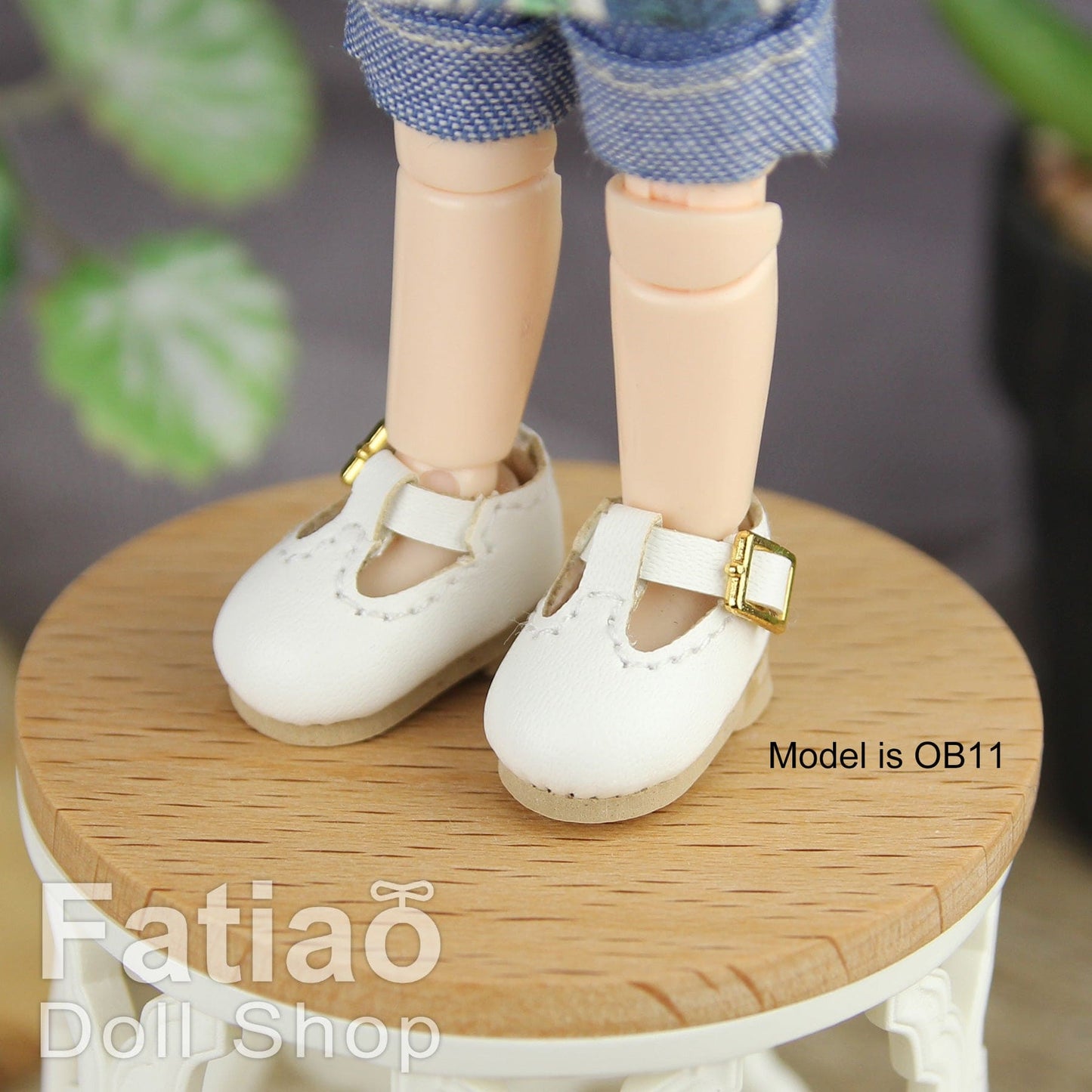 【Fatiao Doll Shop】T字皮鞋 / OB11 OBITSU NINIMAL Azone - 紀物書館+JiWu Bookstore