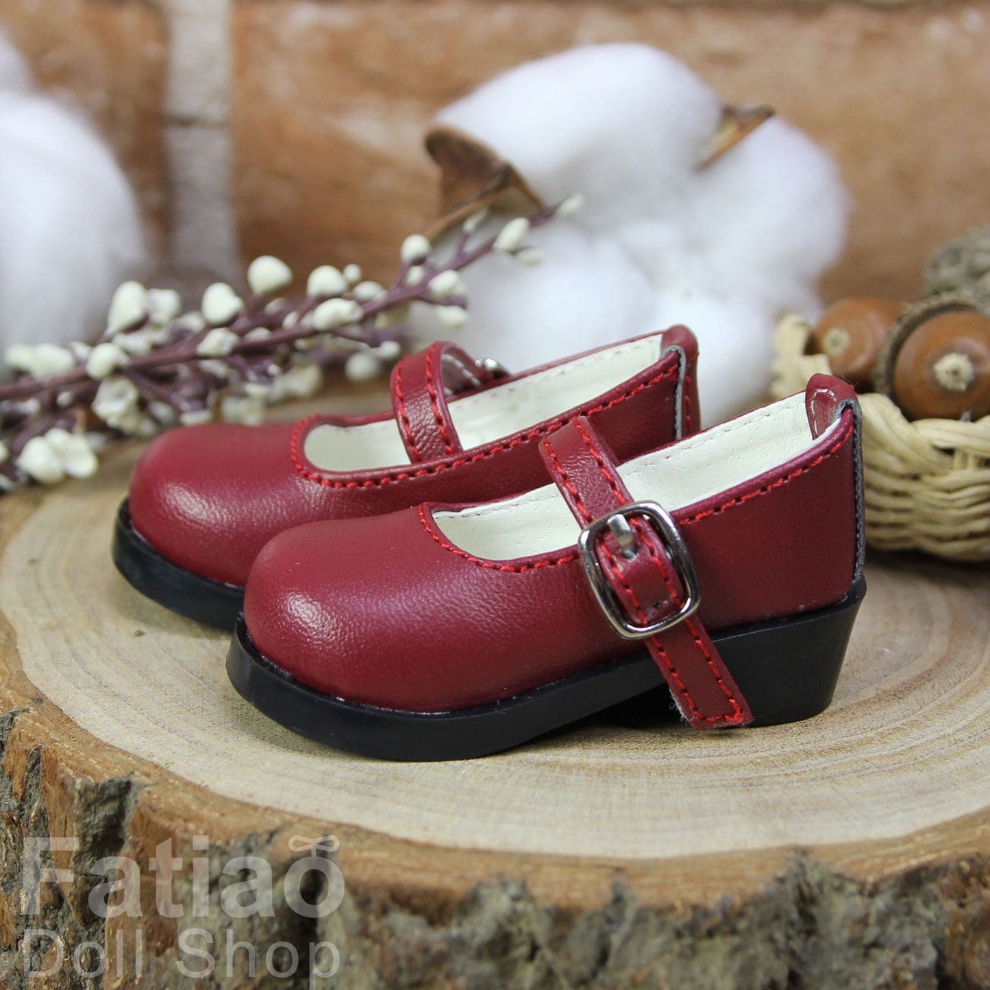 【Fatiao Doll Shop】霧面瑪莉珍 C13 多色 / BJD 4分 MSD MDD AZONE AZO2 BO50 AngelPhilia - 紀物書館+JiWu Bookstore