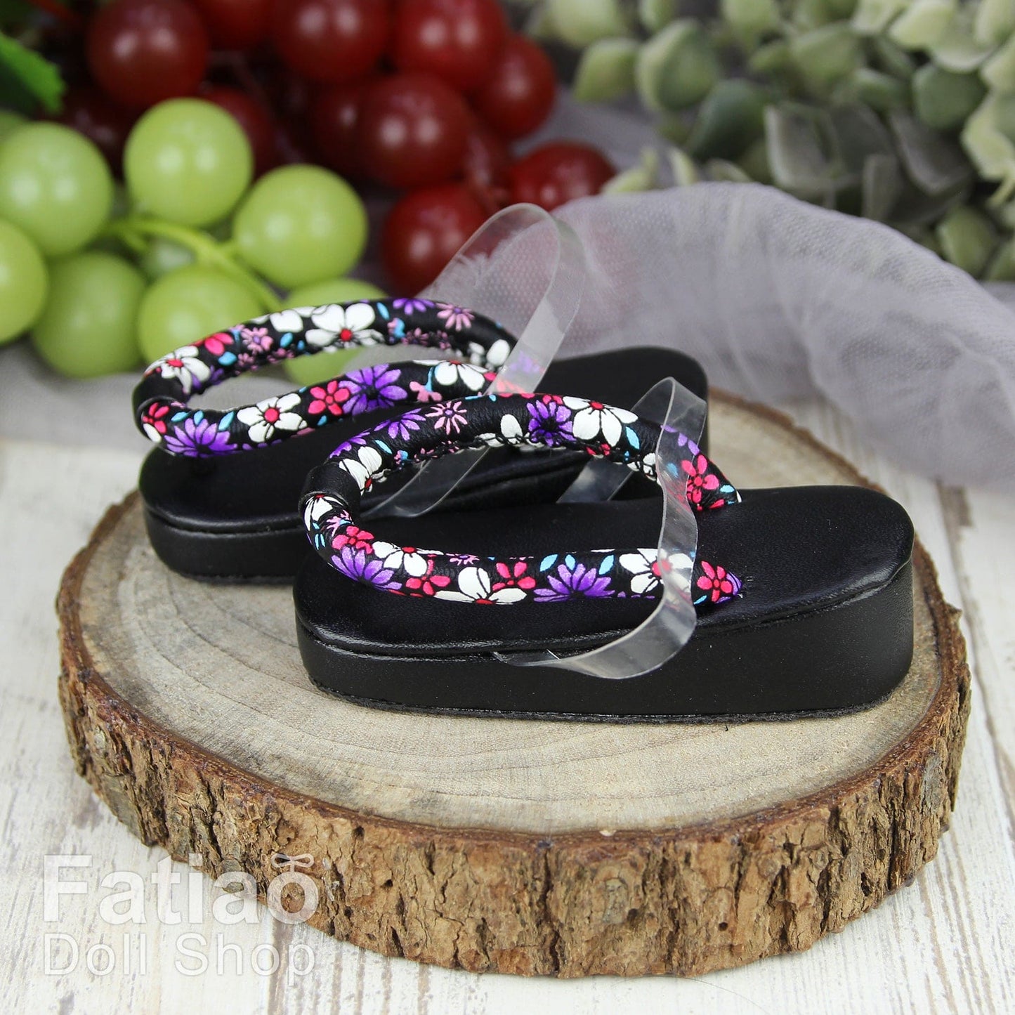 【Fatiao Doll Shop】木屐 C12 多色 / BJD SD10 SD13 DD 3分 - 紀物書館+JiWu Bookstore