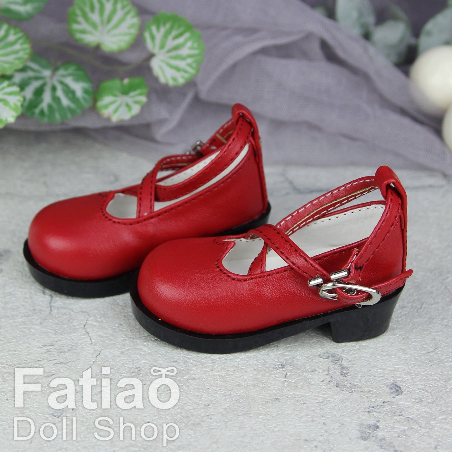【Fatiao Doll Shop】愛心短高跟 C21 多色 / BJD SD10 SD13 DD 3分 - 紀物書館+JiWu Bookstore
