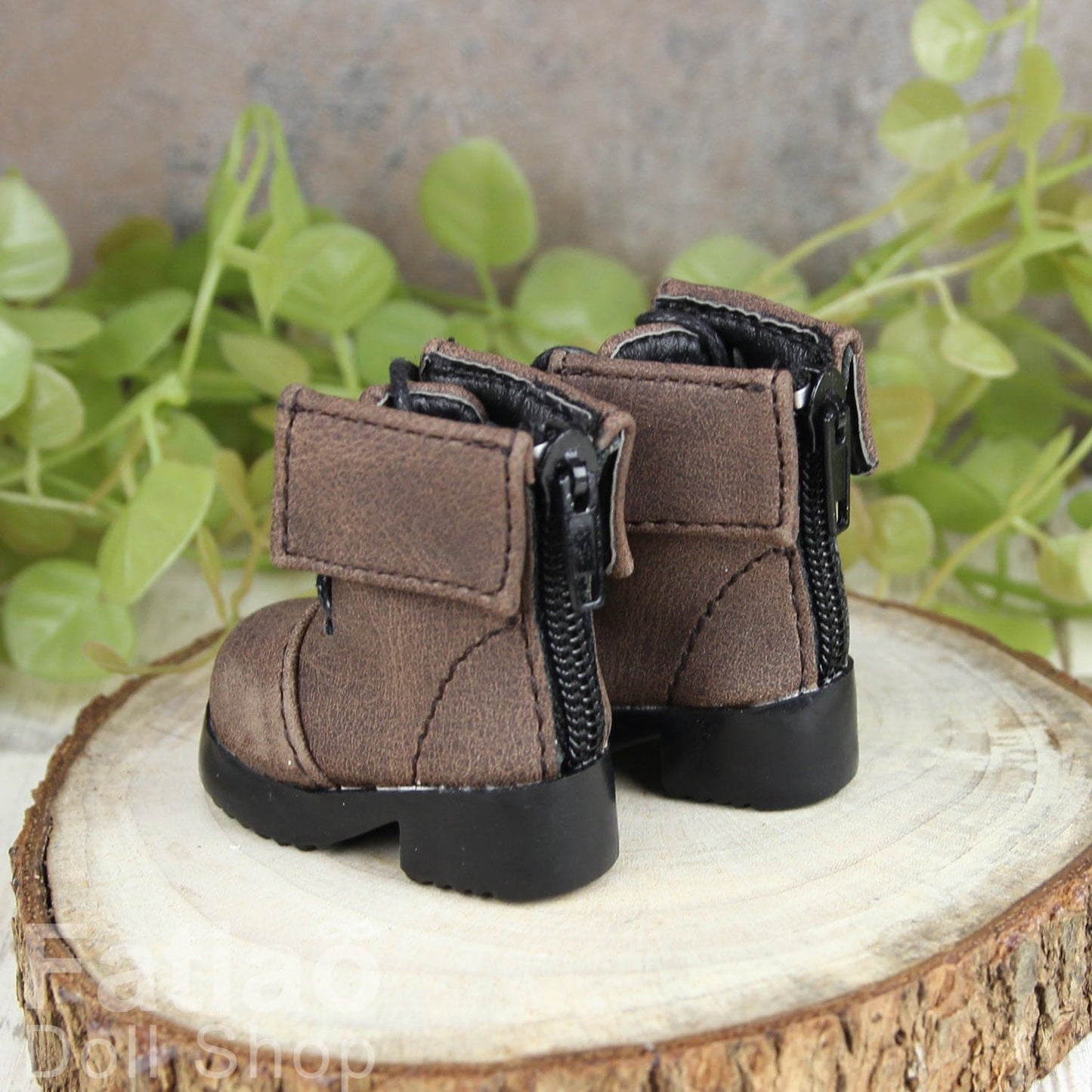 【Fatiao Doll Shop】翻領馬丁靴 M25 / BJD 6分 YoSD iMda 3.0 - 紀物書館+JiWu Bookstore