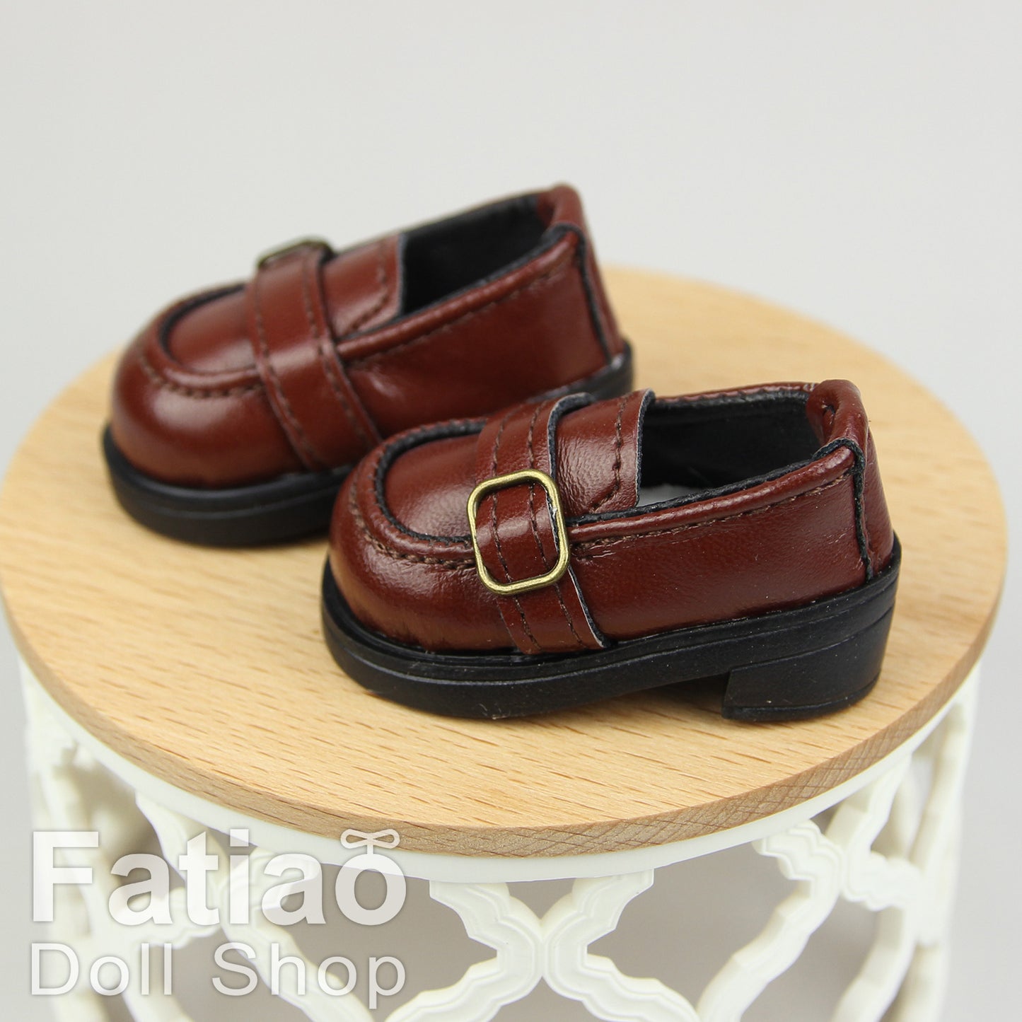 【Fatiao Doll Shop】環扣學生皮鞋 多色 / BJD 1/6 YoSD iMda 3.0