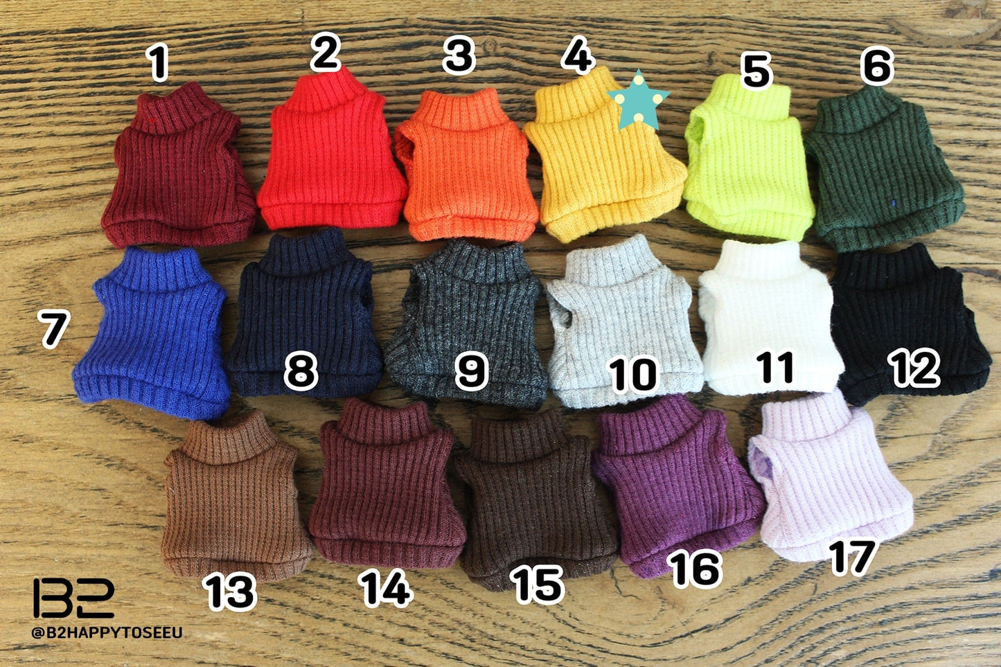 【魔販生工作室】B2 SHOP 無袖針織衫 多色 / 小寵 cocoriang kumukuku OB11 OBITSU P體 Picconeemo - 紀物書館+JiWu Bookstore