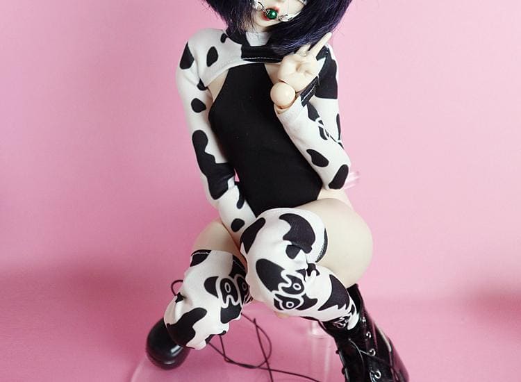 【Angel Philia】短版上衣 & 及膝襪套組 / OBITSU AZONE AZO2 - 紀物書館+JiWu Bookstore