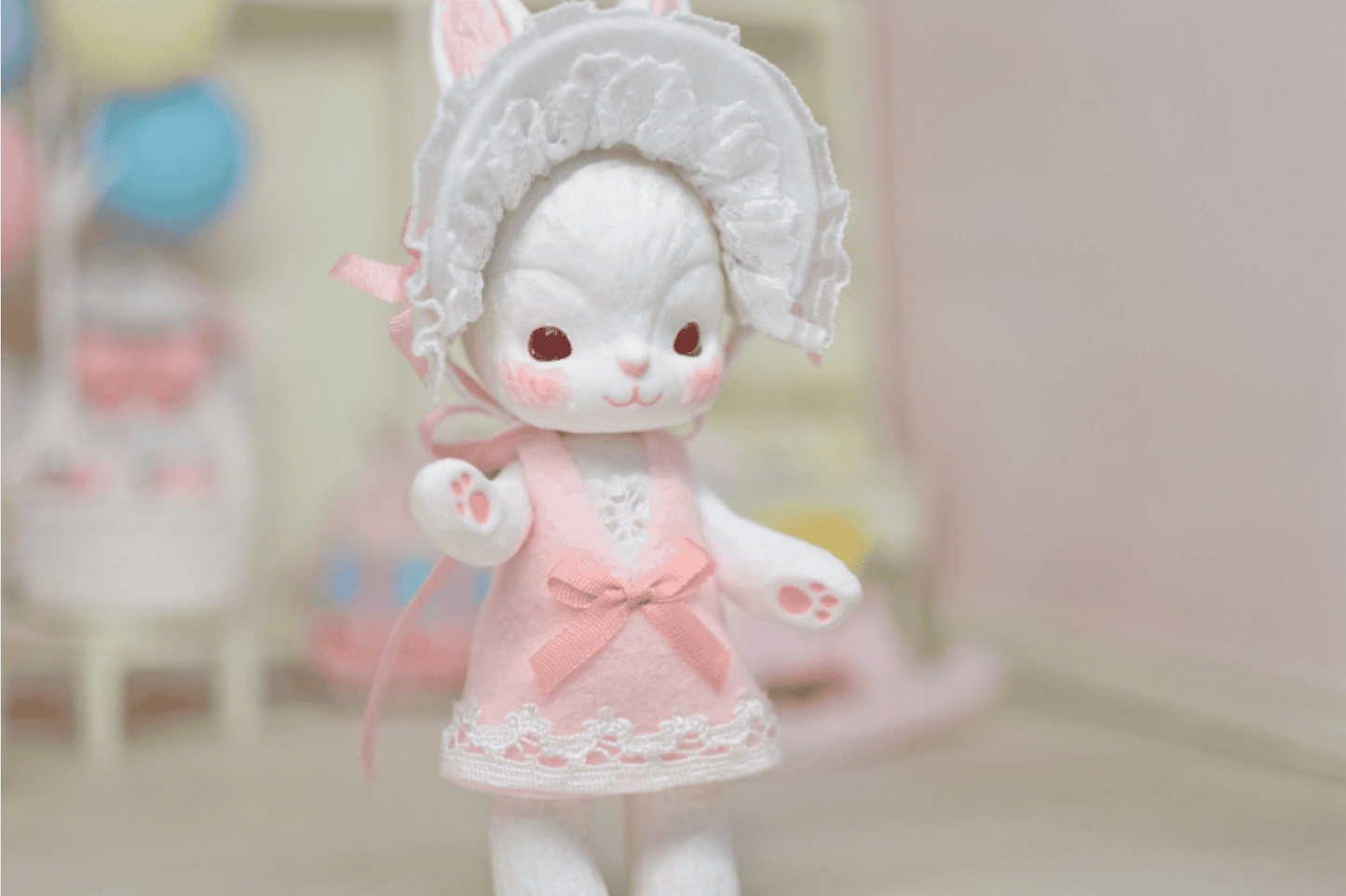 【GEPPETO FRIENDS】gfDolls little KKuming Bunny 小兔子 伯爵茶肌 / 現貨 - 紀物書館+JiWu Bookstore
