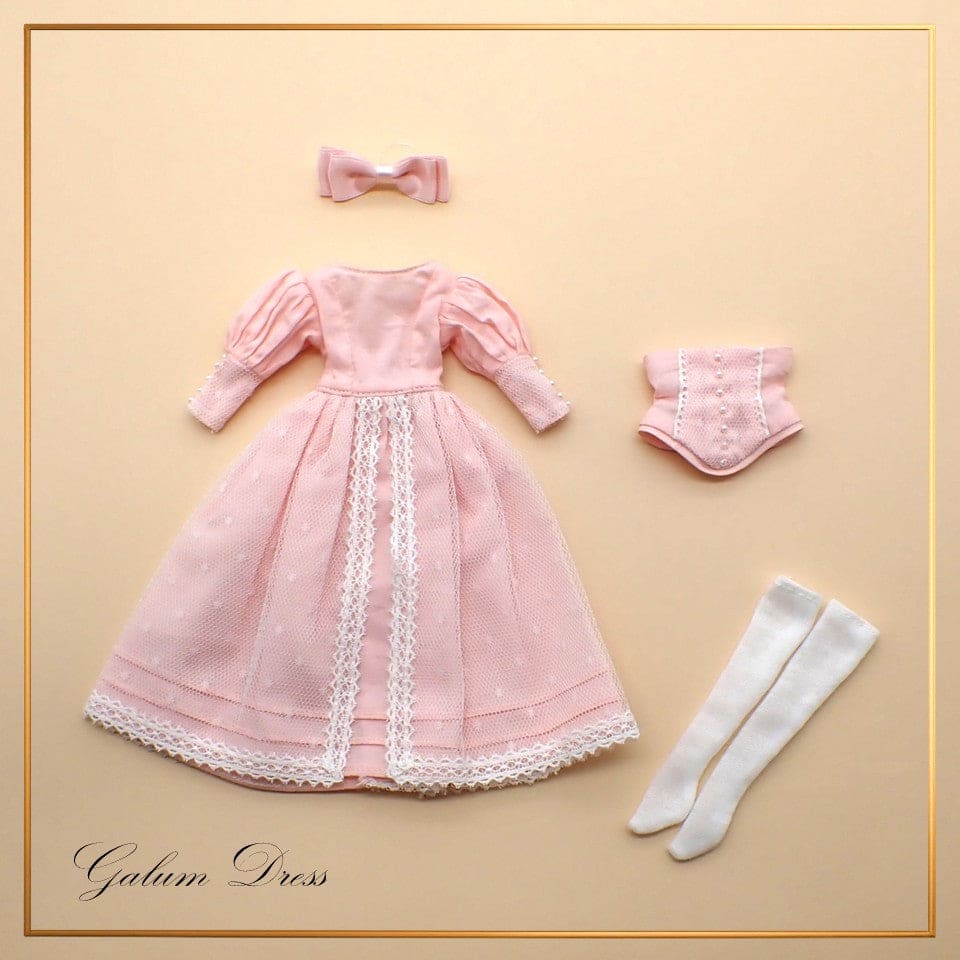 【Licca Castle】Galum Collection 26 平肩洋裝組 預購 / 22cm Pureneemo OB22 ruruko